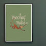 Kids Mischief Maker Cheeky Monkey Nursery Print, thumbnail 2 of 7