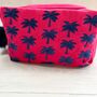 Cord Palm Tree Wash Bag, thumbnail 1 of 3