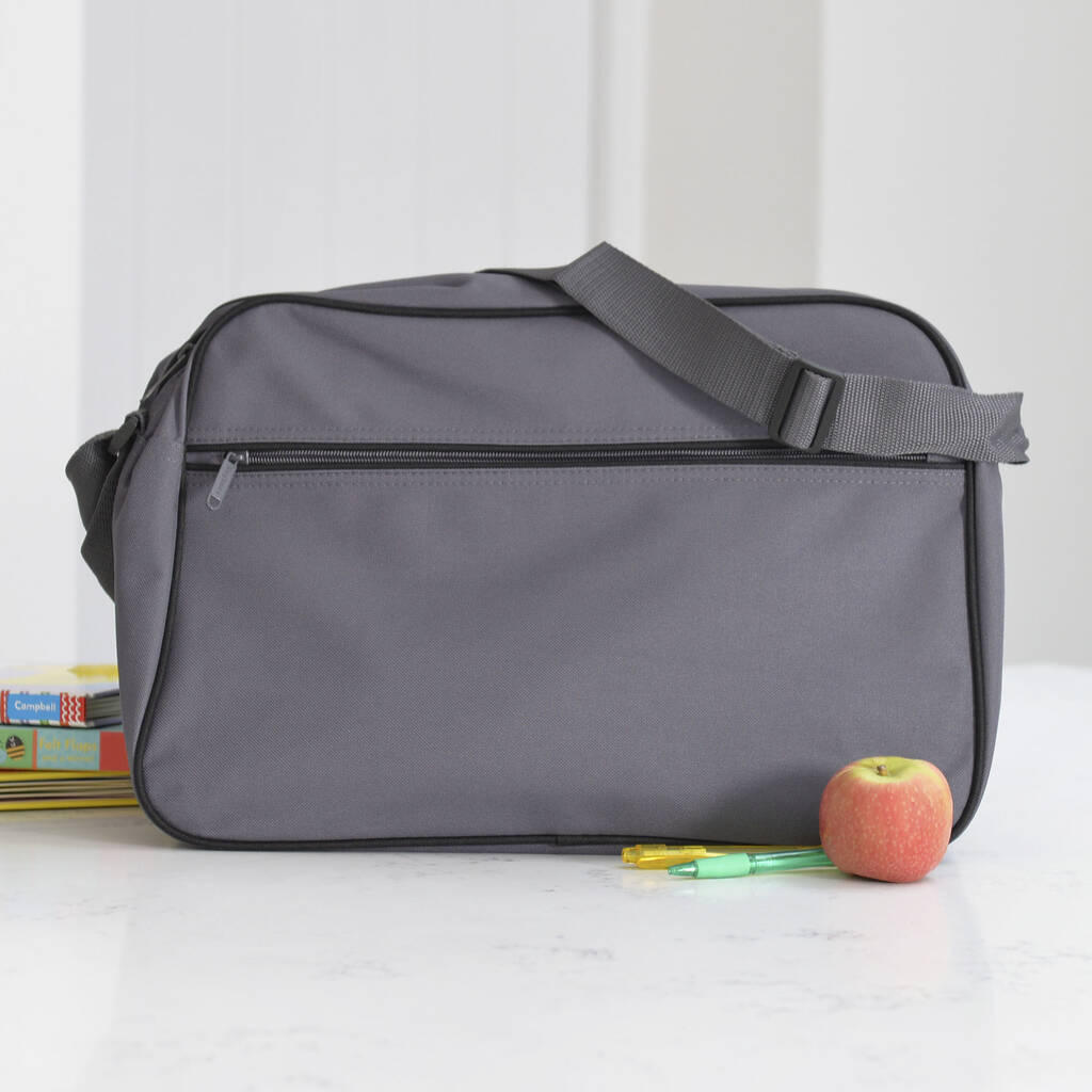 Grey Shoulder Bag By A Type Of Design