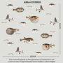 Puffer Fish Peel And Stick Fabric Wall Decals, thumbnail 4 of 8