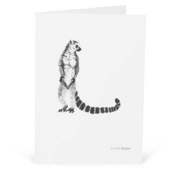 L Is For Lemur, 2 of 2