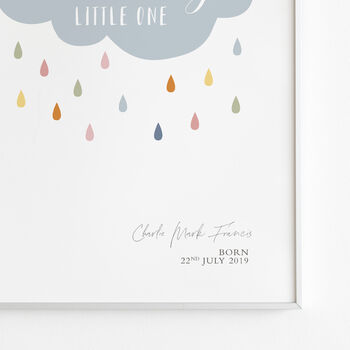 'Dream Big Little One' Nursery Print, 3 of 4