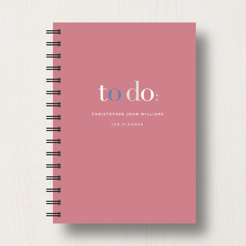 Personalised 'To Do' Lists Journal, 10 of 10