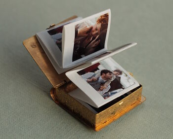 Personalised Family Album Floral Locket Keyring, 11 of 11