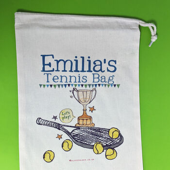 Personalised Tennis Bag, 4 of 6