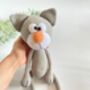 Handmade Crochet Cat Toys For Children, thumbnail 10 of 12