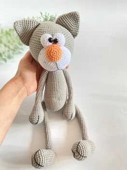 Handmade Crochet Cat Toys For Children, 10 of 12