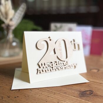 Personalised Anniversary Card, 10 of 10