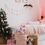 Pink And Gold Merry Christmas Bunting, thumbnail 8 of 8