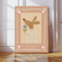 Morning Rise Mouse Nursery Quote Art Print, thumbnail 1 of 4
