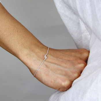 Personalised Petite Knot Delicate Bracelet, 3 of 11