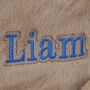 Personalised Embroidery, Brown Bunny Hot Water Cover Nb, thumbnail 3 of 6