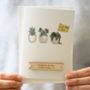 Personalised Succulents Get Well Soon Card, thumbnail 2 of 3