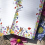 Wildflower Meadow Long Notepad, thumbnail 3 of 4