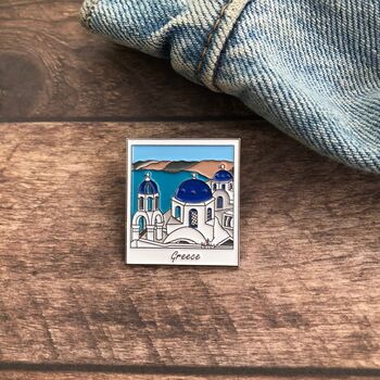 Photograph Travel Inspired Enamel Pin Selection, 3 of 9