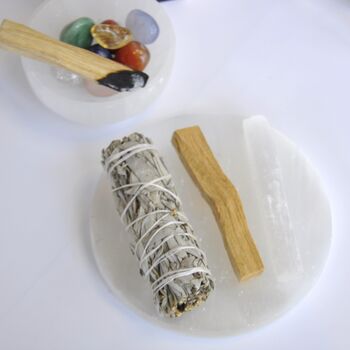 White Sage Smudging Kit For Crystal Cleansing, 3 of 4