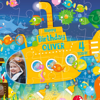 Personalised Ocean Pirate Birthday Jigsaw Puzzle, 3 of 10