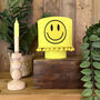 Sunshine Yellow Smiley Face Rechargeable Glow Lamp, thumbnail 2 of 7