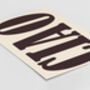 Ciao Typography Poster, thumbnail 4 of 5