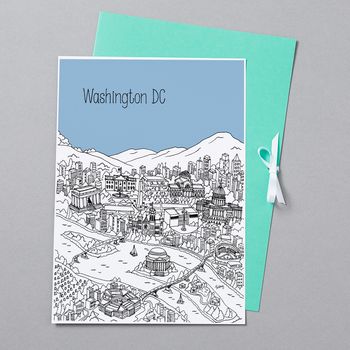 Personalised Washington Dc Print, 10 of 10