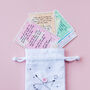 Six Mini Letters For Tooth Fairy Bag, thumbnail 3 of 3