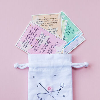 Six Mini Letters For Tooth Fairy Bag, 3 of 3