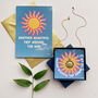 Happy Birthday Sun Necklace And Card Set, thumbnail 2 of 10