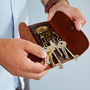 Personalised Buffalo Leather Key Holder, thumbnail 2 of 9