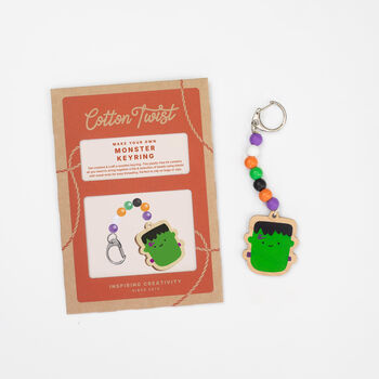 Make Your Own Monster Keyring Kit, 6 of 6