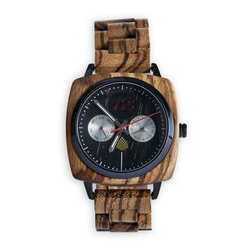 The Oak: Handmade Natural Wood Wristwatch, 3 of 8