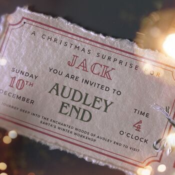 Magical Personalised Christmas Tickets, 3 of 3