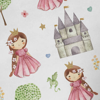 Princess Fairytale Gift Wrapping Paper Roll Or Folded, 3 of 3