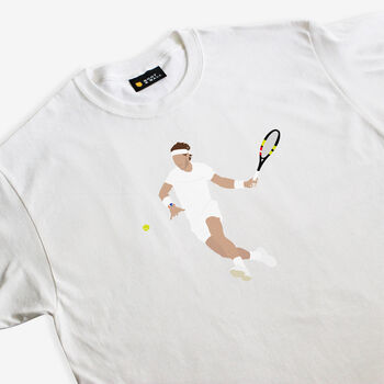 Rafa Nadal Tennis T Shirt, 4 of 4