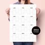 2024 List Year Planner Calendar, thumbnail 1 of 3