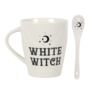 White Witch Mug And Spoon Set, thumbnail 4 of 6