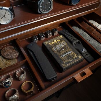 Premium Wooden Watch Box For Men The Collector Pro, 6 of 7