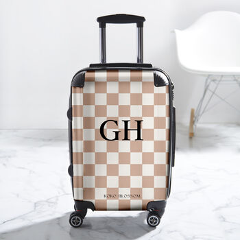 Check Personalised Suitcase, 4 of 12