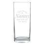Personalised You're The Best Highball Tumbler Glass, thumbnail 5 of 5