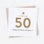 Personalised Milestone Special Age Birthday Card, thumbnail 1 of 2