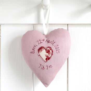 Personalised Tooth Fairy Pillow Heart Gift For Girl, 3 of 11