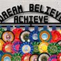 Rosette Holder Display | Dream Believe Achieve | Metal | Wall Mounted Dog Horse Show Rosette Hanger, thumbnail 1 of 4