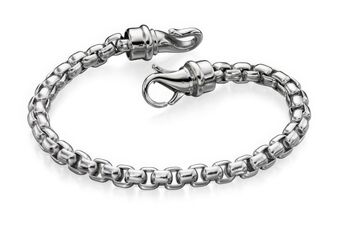 Mens Stainless Steel Large Belcher Link Chain Bracelet, 4 of 8