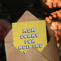 Joke Sorry For Ruining Your Body Funny Mother's Day Card, thumbnail 2 of 5