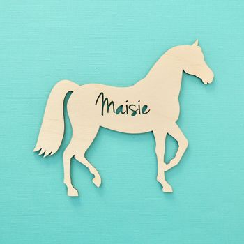 Personalised Horse Name Sign, 2 of 8