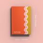 A5 Notebook | Wiggle Wave | Recycled Paper, thumbnail 6 of 6