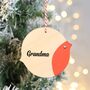 Robins Appear Memorial Christmas Tree Decoration, thumbnail 3 of 7
