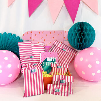 Girls Pink Birthday Gift Box Hamper For Her Teen, 2 of 9