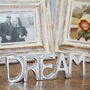 Free Standing Recycled Metal Dream Sign, thumbnail 4 of 7