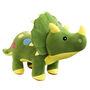 Triceratops Dinosaur Plush Soft Toy, thumbnail 2 of 8