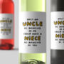 Personalised Wine Label 'An Amazing Niece', thumbnail 2 of 2
